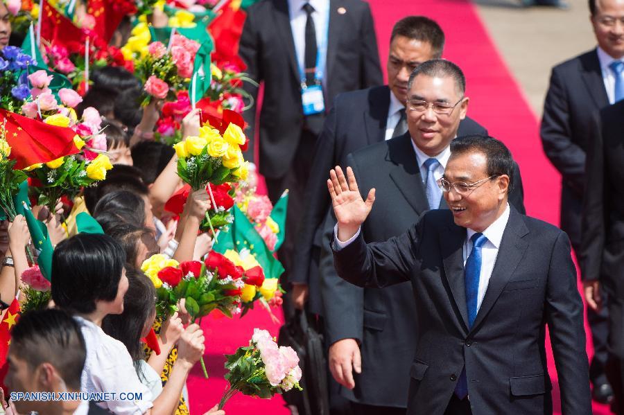 Primer ministro chino llega a Macao