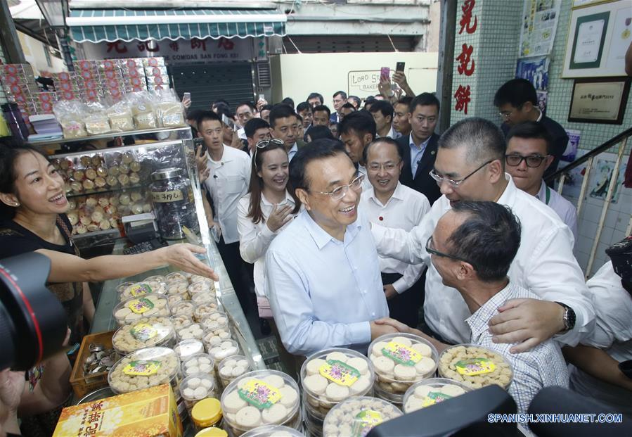 PM chino concluye visita a Macao y anuncia apoyos