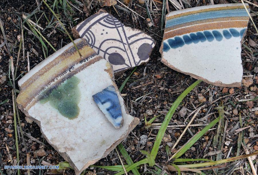 Recuperan restos de cargamento de porcelana china de 400 a?os de antigüedad en México