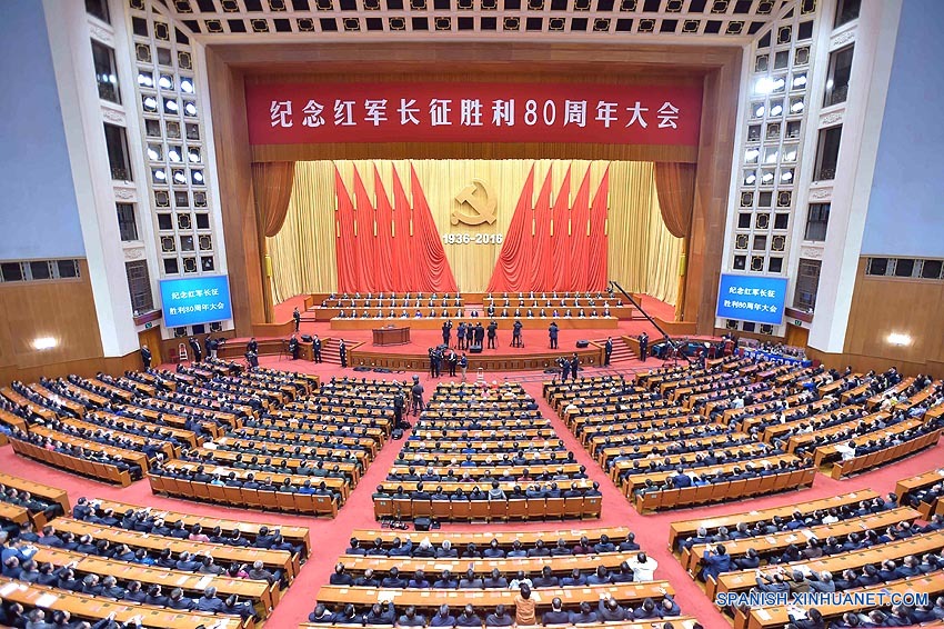 Presidente chino declara Gran Marcha "magnífico hito"