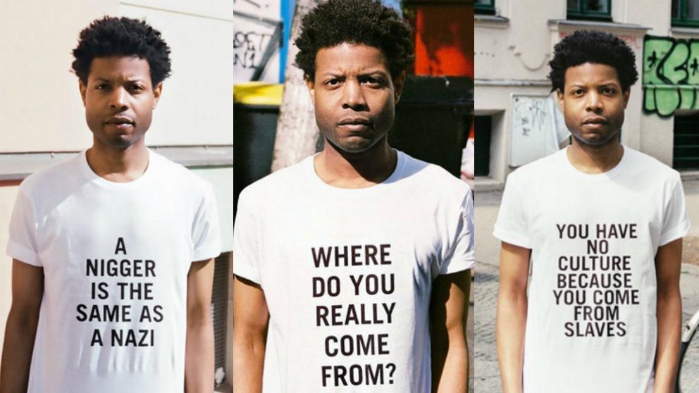 Un joven negro dise?a las camisetas más racistas del mundo por una buena causa