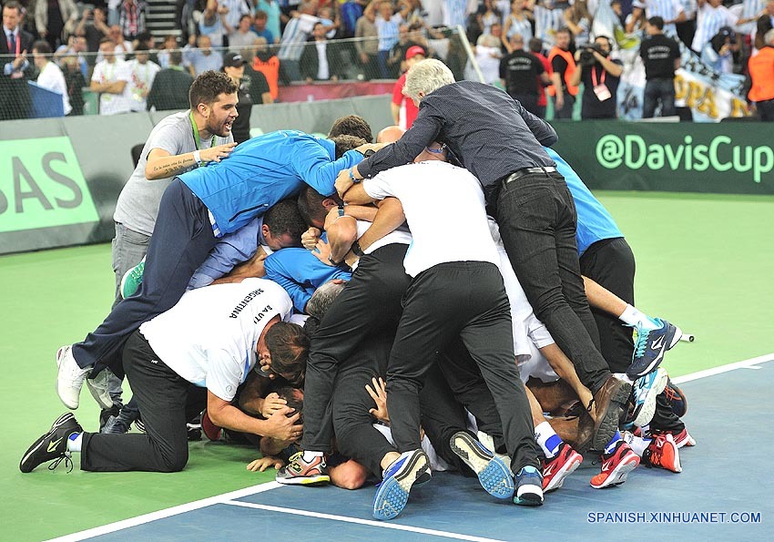 Copa Davis: Argentina celebra conquista histórica del título