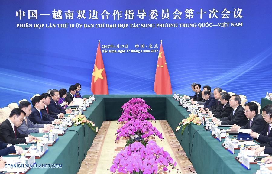 China y Vietnam celebran décima reunión de comité directivo sobre cooperación