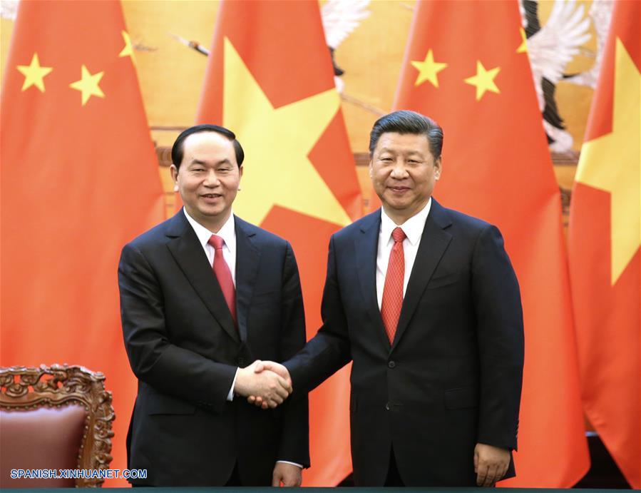 Presidentes de China y Vietnam sostienen conversaciones sobre relaciones bilaterales