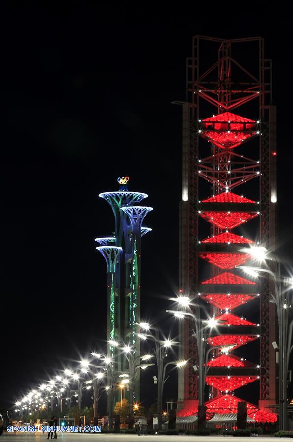 Vista de Beijing durante el Foro de la Franja y la Ruta para la Cooperación Internacional