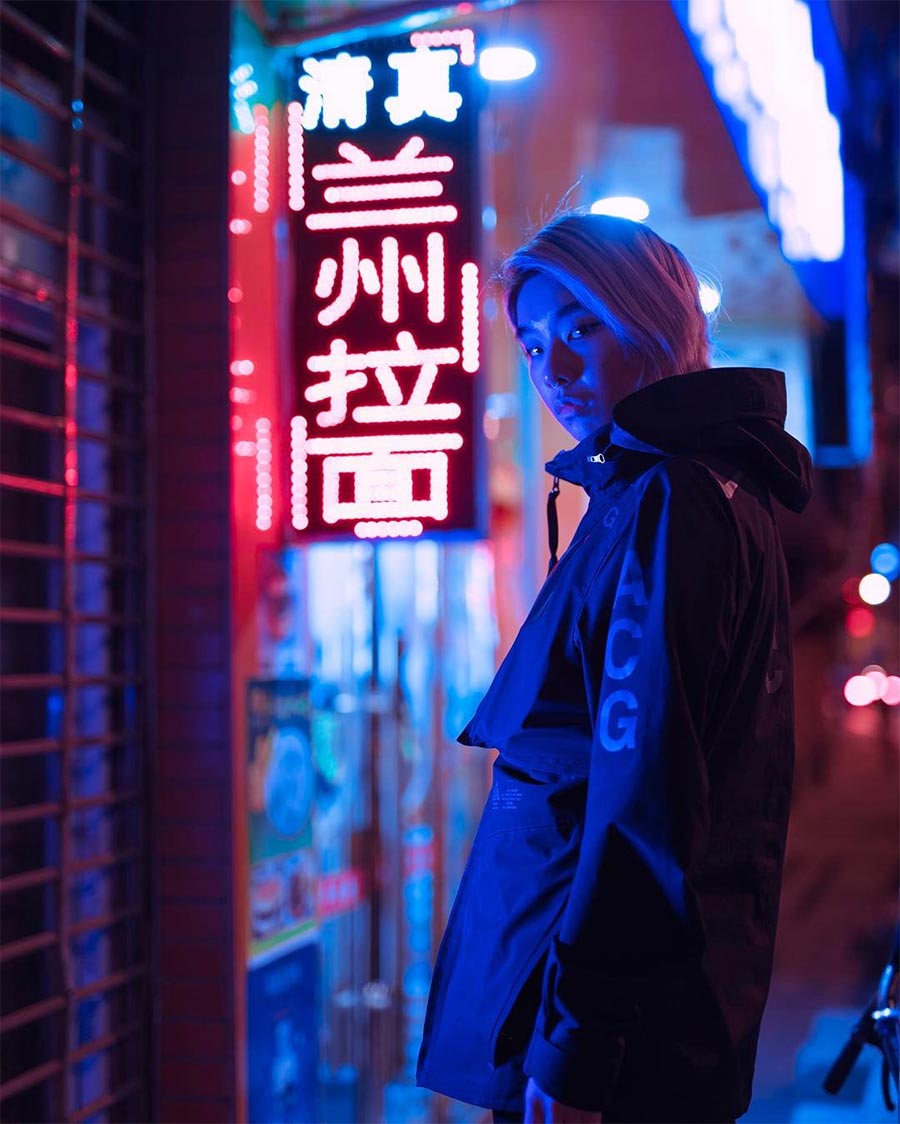 Espectaculares fotografías dan un aspecto de ciencia ficción a la ciudad de Shanghai