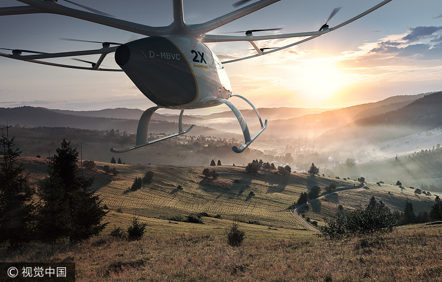 Nuevo taxi aéreo iniciará operaciones de prueba en Dubái