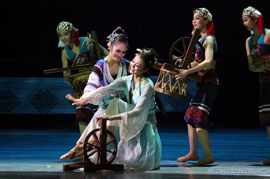 La danza "Huang Daopo" en el Gran Teatro de Liaoning en Shenyang