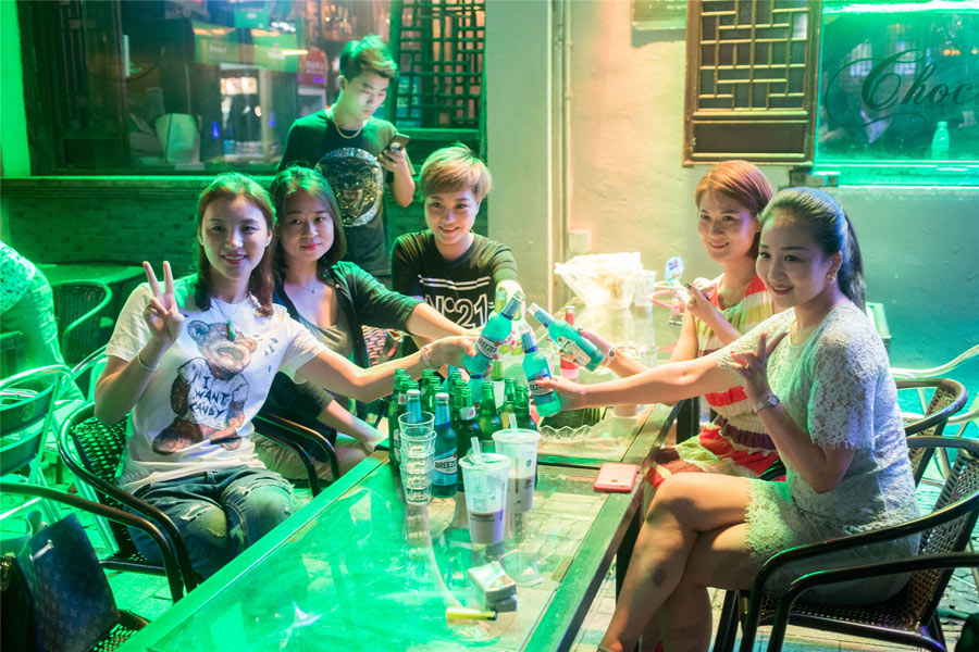 La bulliciosa vida nocturna de Wuxi