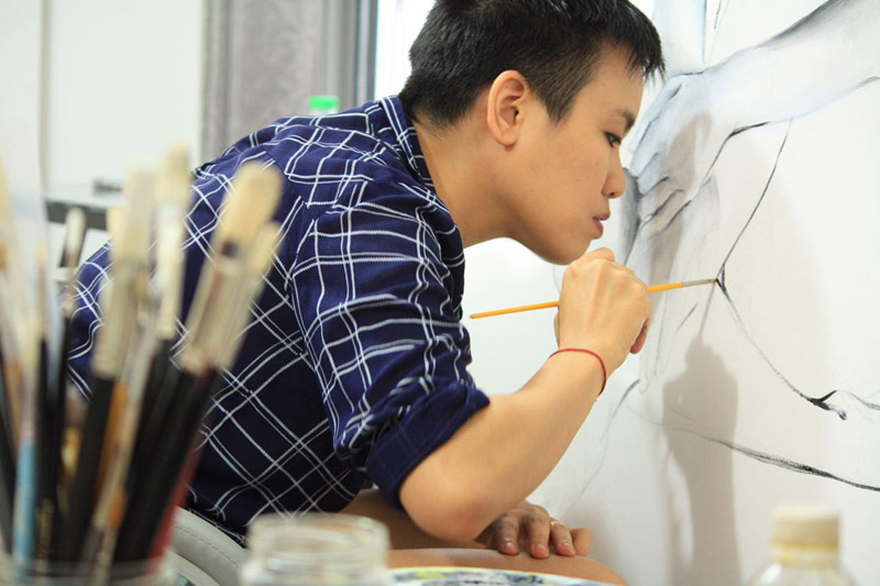 La artista costaricense Man Yu.  (Foto: proporcionada)