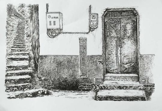 Dibujos a plumilla creados por un anciano de Lanxi embellecen las redes sociales chinas