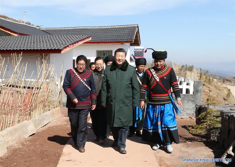 "Mi trabajo es servir al pueblo", dice Xi Jinping en inspección de A?o Nuevo Lunar