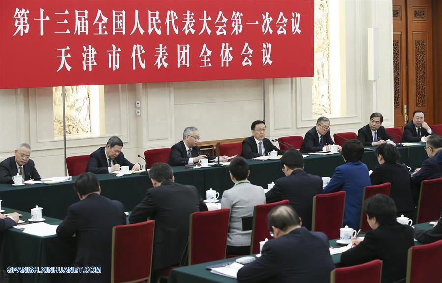 Líderes chinos se unen a legisladores nacionales en deliberaciones de panel