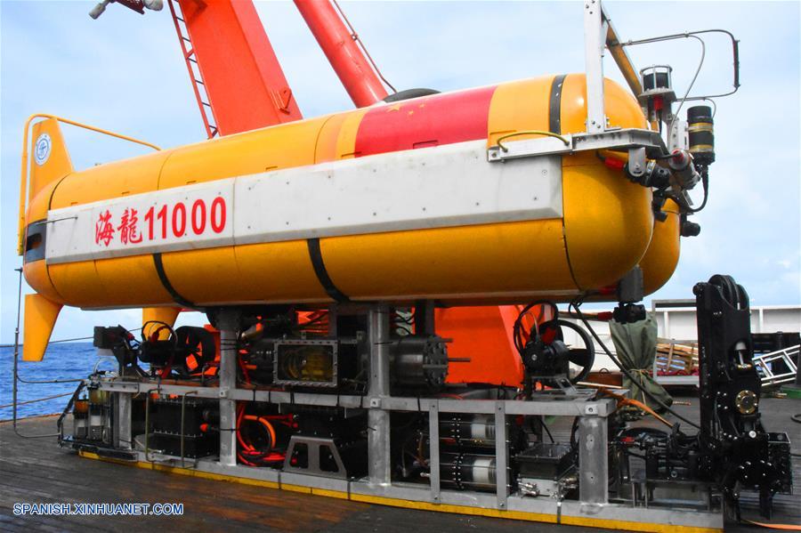 Sumergible no tripulado de China "Hailong 11000" completa primera prueba en océano