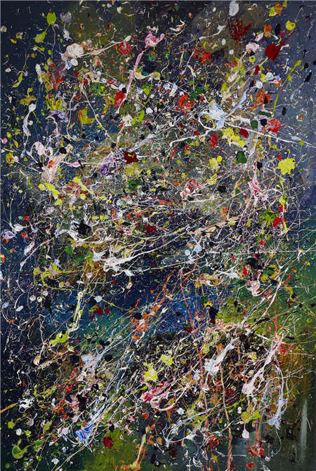 Representar la belleza pura de la naturaleza es la misión artística del pintor chino Zhou Changxin. [Foto: proporcionada]