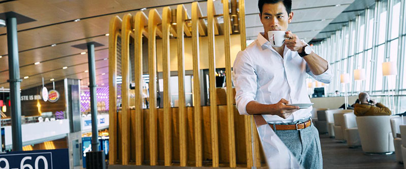 Los 30 días de Ryan en el aeropuerto de Helsinki. [Foto: Finavia]