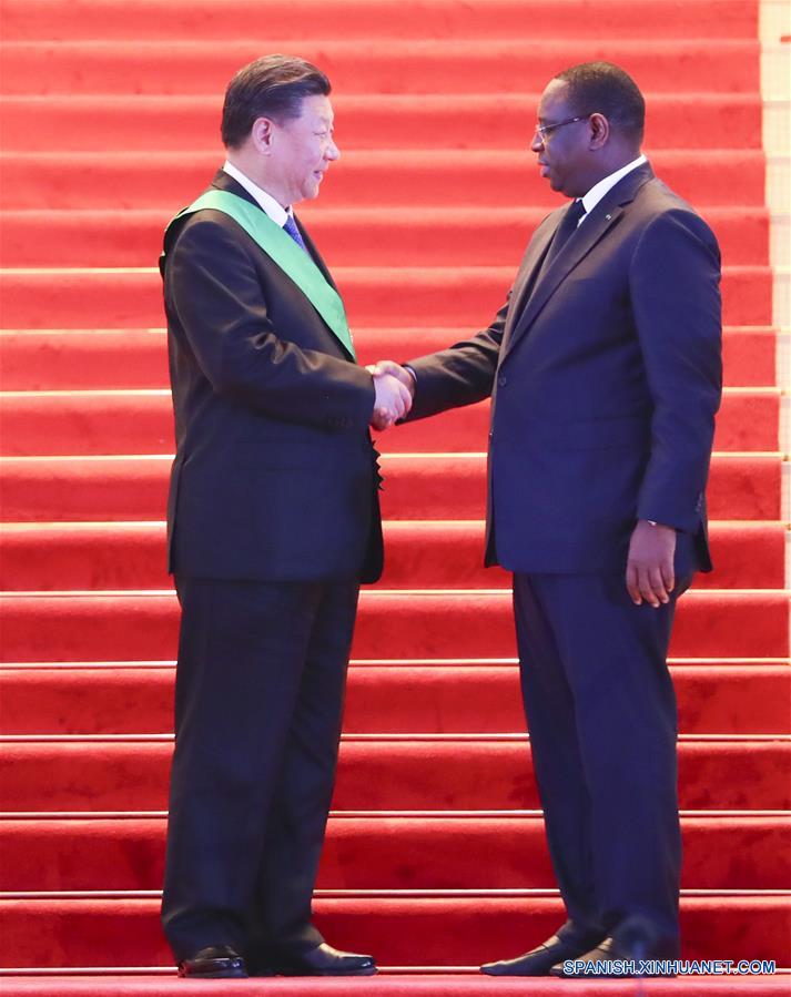 Presidentes chino y senegalés prometen crear mejor futuro para lazos bilaterales