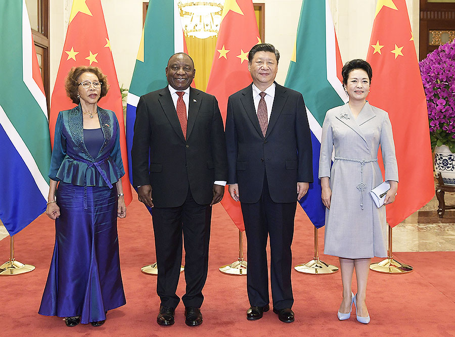 China y Sudáfrica acuerdan elevar lazos a nuevo nivel