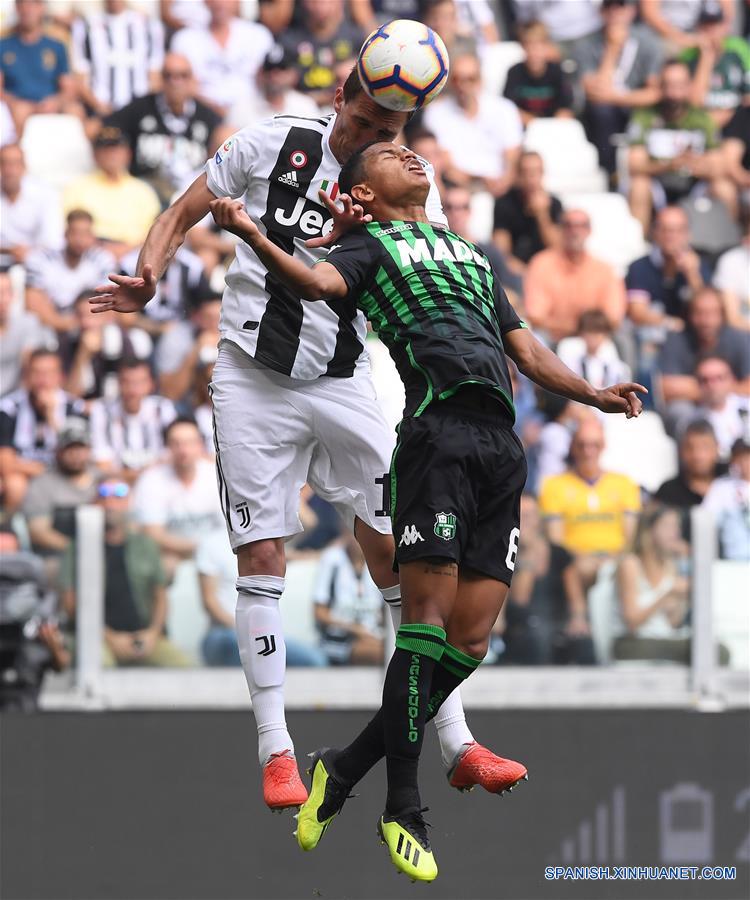 Juventus ganó 2-1 a Sassuolo en Serie A italiana