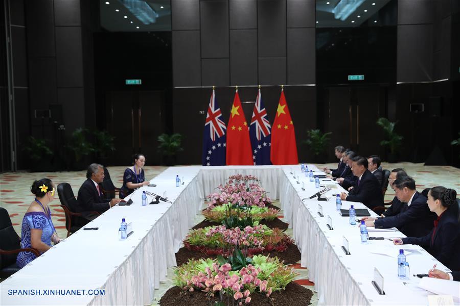 Xi se reúne con líderes de países insulares del Pacífico para impulsar cooperación de Franja y Ruta