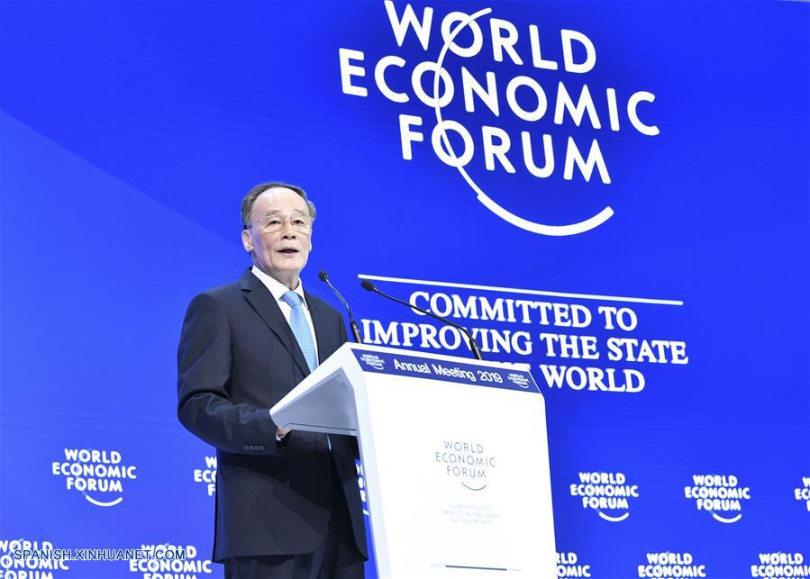 Vicepresidente chino pide mayor desarrollo como solución a desequilibrios globales