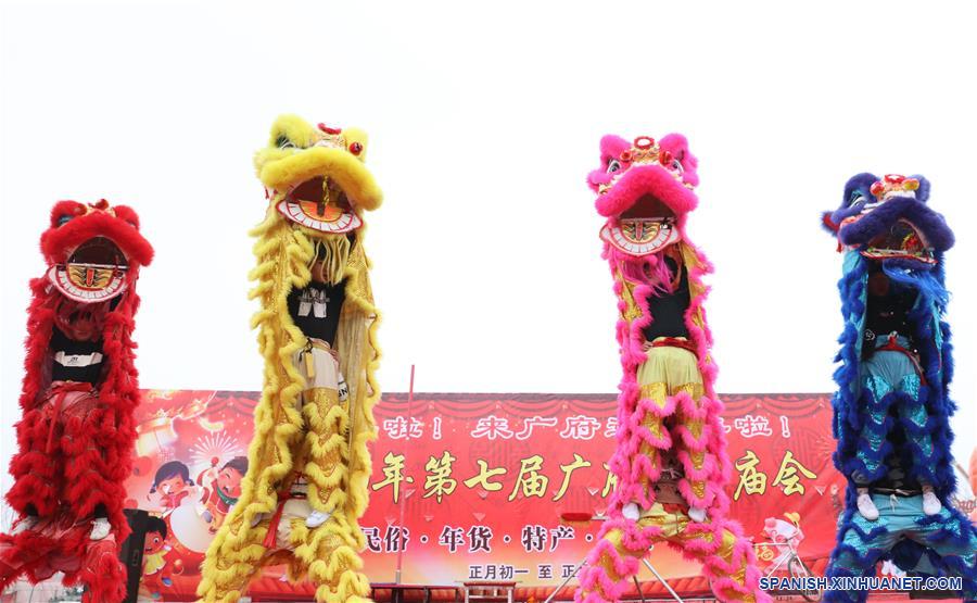 Danza del dragón en Hebei, China