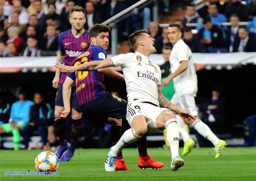 Fútbol: El Barcelona gana el Madrid y se clasifica para la final de Copa del Rey