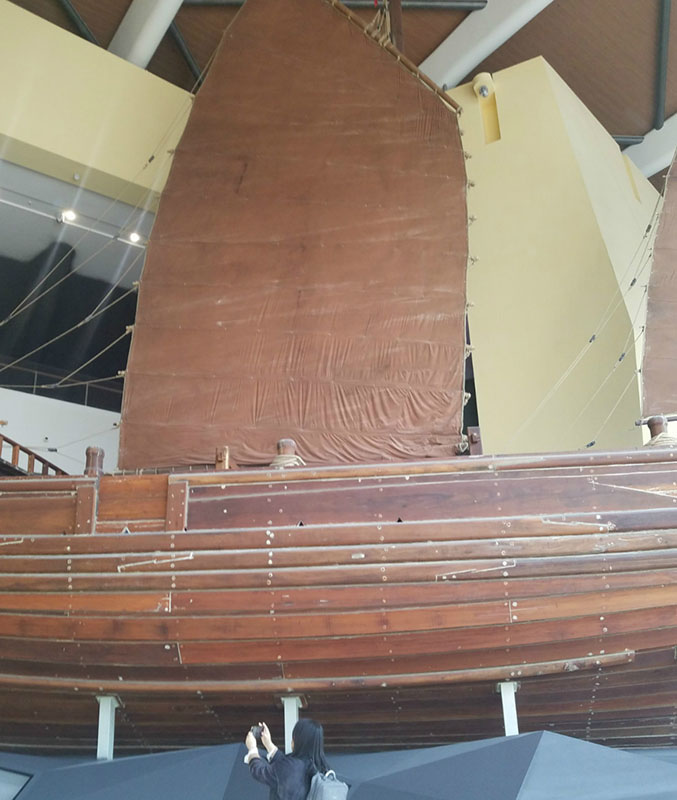 Se espera que el Museo Marítimo Nacional de China abrirá a finales de este a?o. [Foto por Yang Cheng / chinadaily.com.cn]