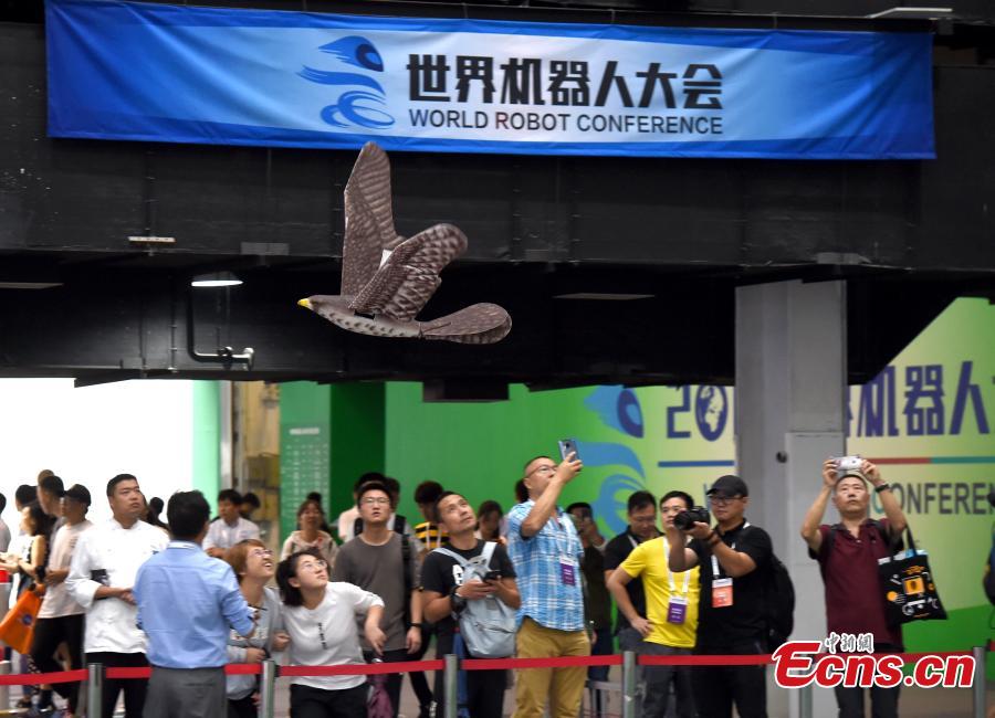 Exponen nuevas aplicaciones en la Conferencia Mundial de Robótica 2019 que se celebra en Beijing