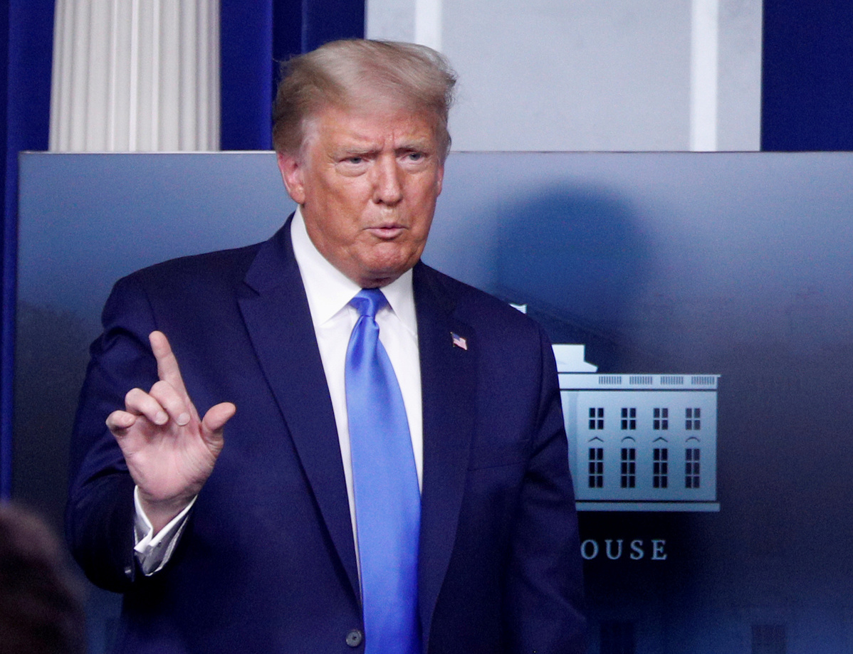 Los siete minutos de tonterías de Trump desprestigian a EE.UU.