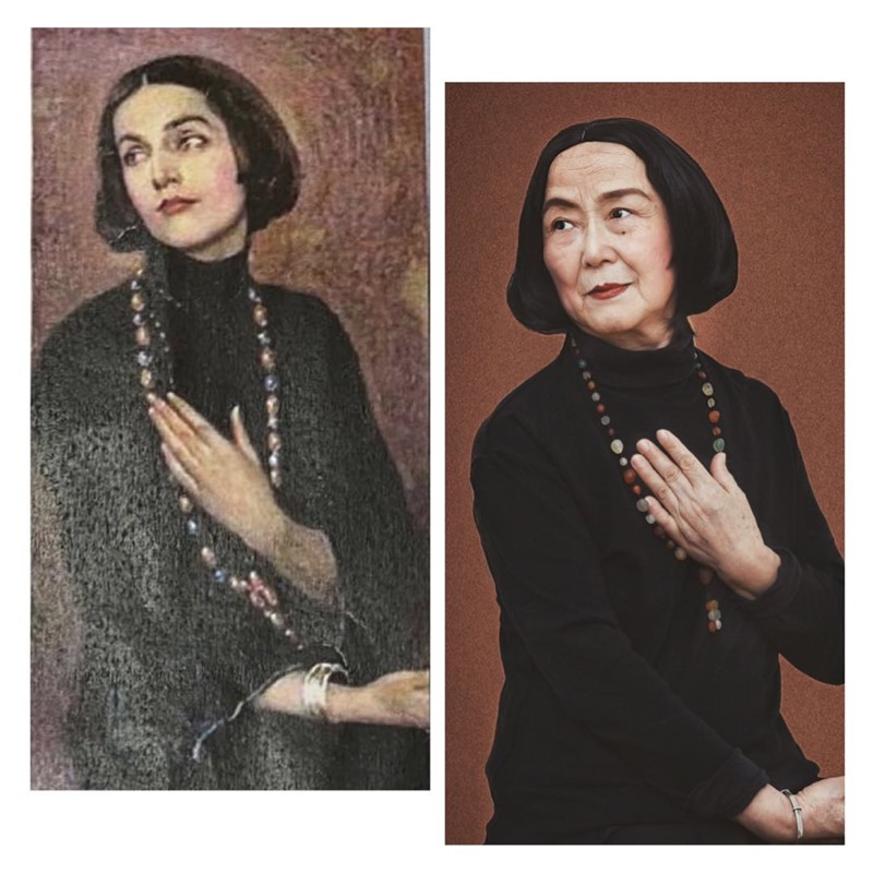 Un fotógrafo profesional hace fotos a las personas mayores del Hogar de Ancianos de la Comunidad Yangpu en Shanghai. [Foto proporcionada a China Daily]