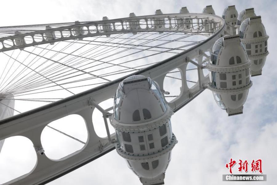 La majestuosa noria "Faro del área de la Bahía" abre al público en Shenzhen