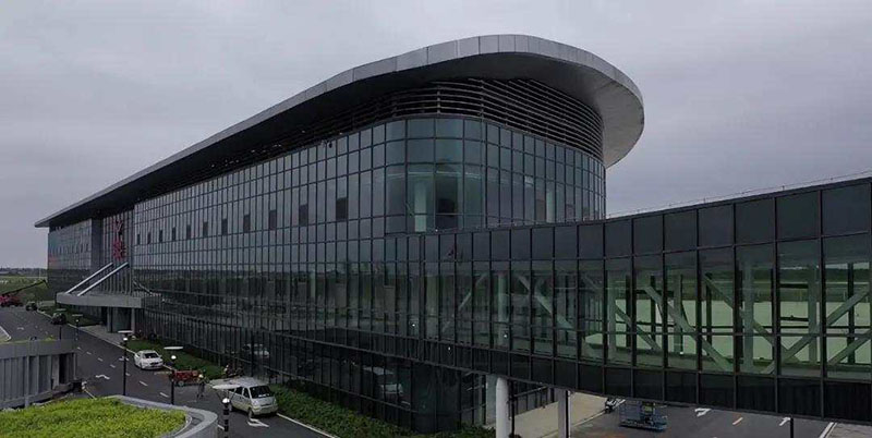 Culmina la construcción del Centro de Producción y Vuelos de Pruebas COMAC para aviones de gran tama?o