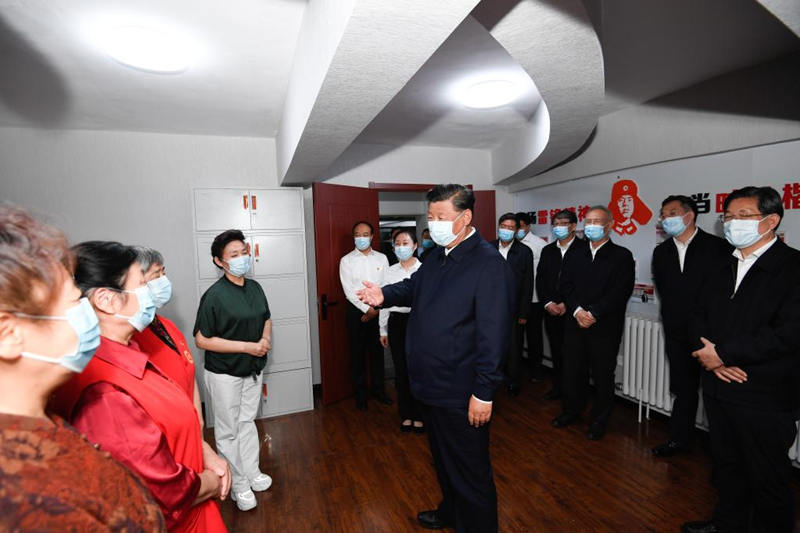 Xi inspecciona ciudad de Chengde, en norte de China