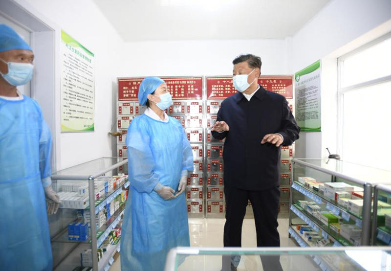 Xi inspecciona ciudad de Chengde, en norte de China