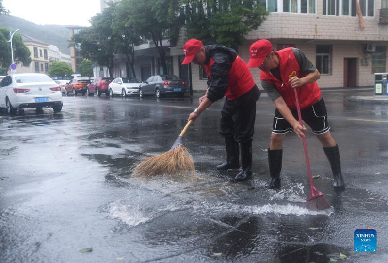 Zhoushan se recupera tras el paso del tifón Chanthu