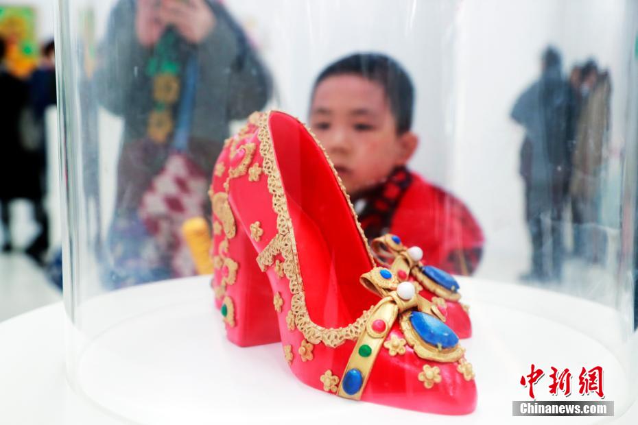 El primer museo del chocolate de Shanghai atrae a muchos turistas