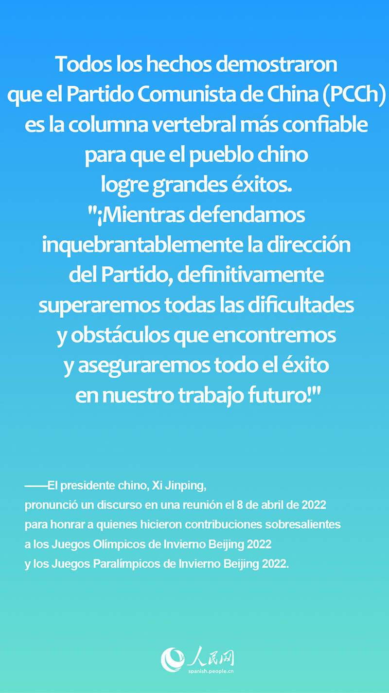Xi pronuncia discurso en reunión de elogio a modelos a seguir de Olímpicos y Paralímpicos de Invierno de Beijing