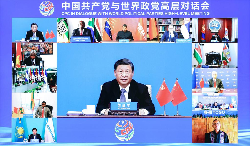 Xi exhorta a partidos políticos a dirigir el rumbo hacia modernización y propone Iniciativa de Civilización Global