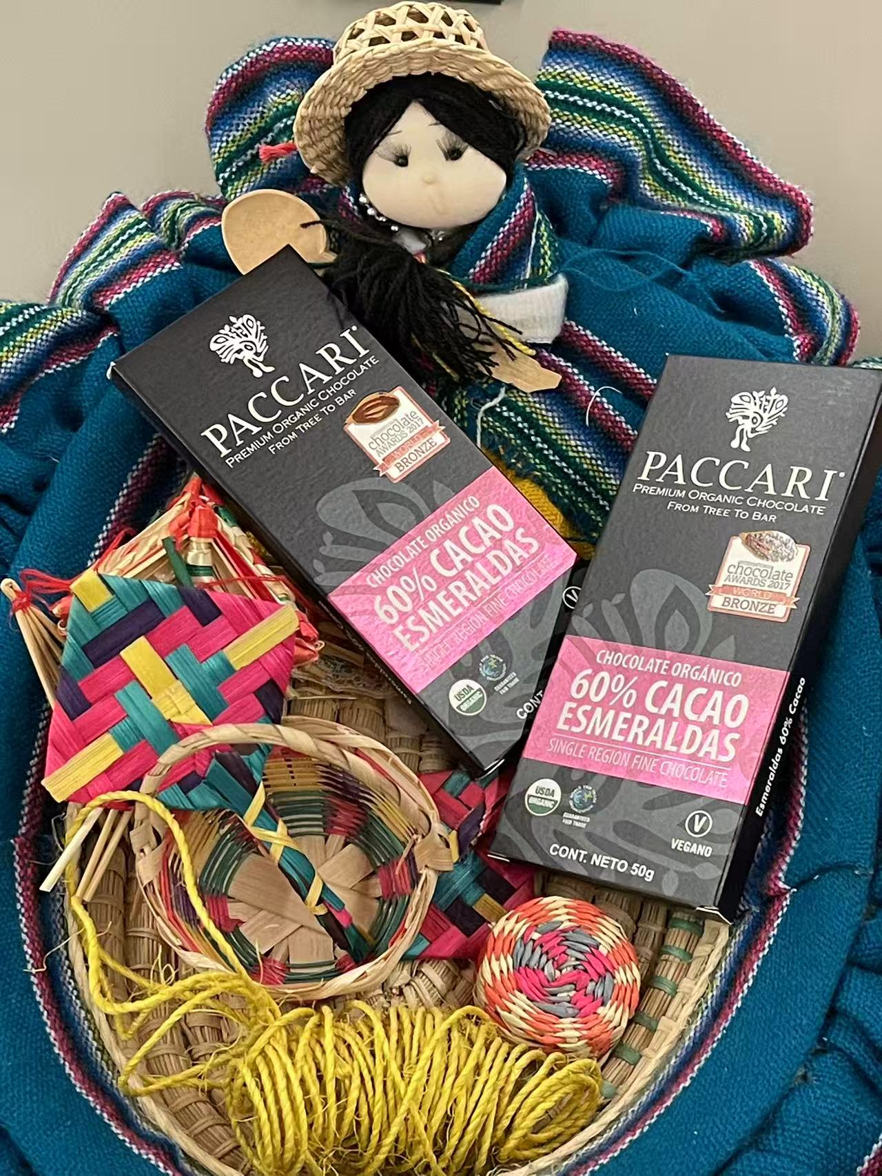 El cacao del Ecuador se promociona en China como un producto premium. (Foto: YAC)