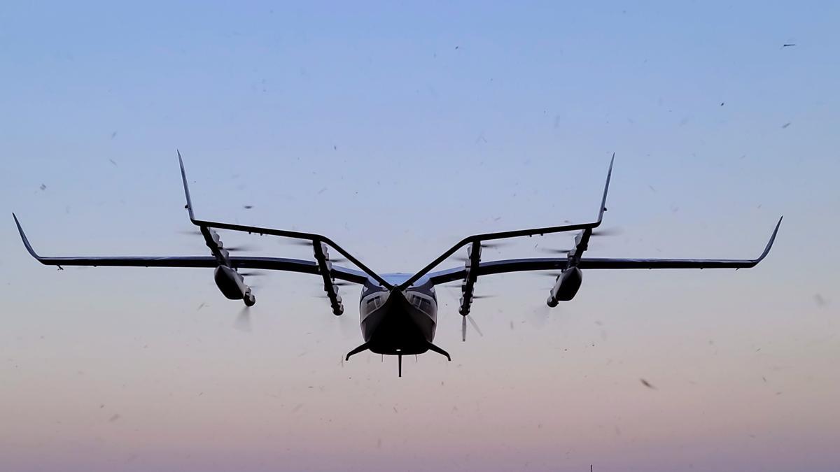 Primer avión eléctrico chino de despegue y aterrizaje vertical de 2 toneladas surcará muy pronto el firmamento