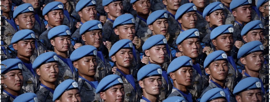 Imágenes del entrenamiento?militar para el desfile?del Día de la Victoria en China