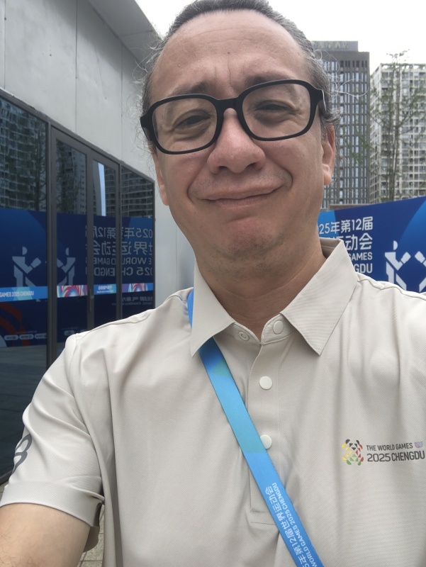Juegos Mundiales Chengdu 2025: “Ha sido una oportunidad muy valiosa para tratar con gente entusiasta y activa”, asegura productor colombiano de televisión