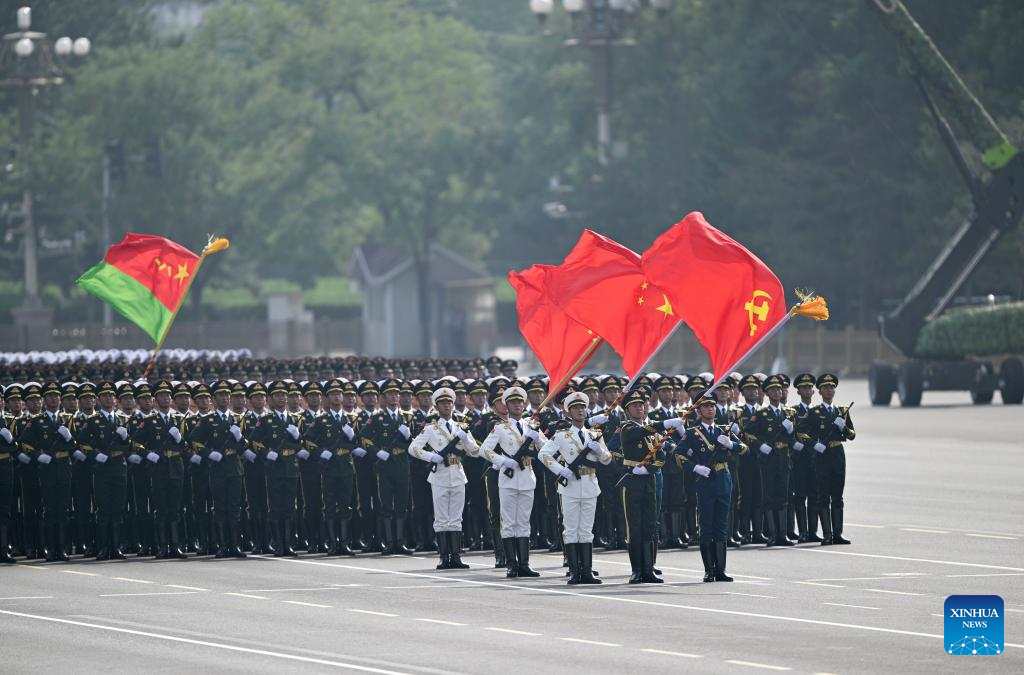 China organiza masivo desfile para conmemorar 80o aniversario de victoria en Segunda Guerra Mundial