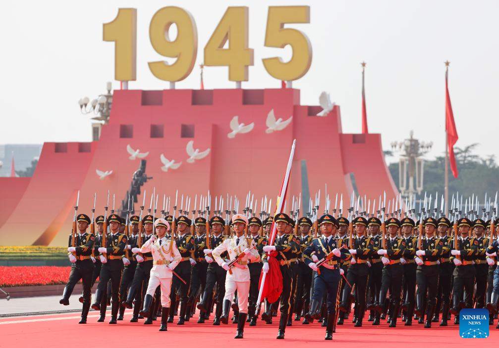 China organiza masivo desfile para conmemorar 80o aniversario de victoria en Segunda Guerra Mundial
