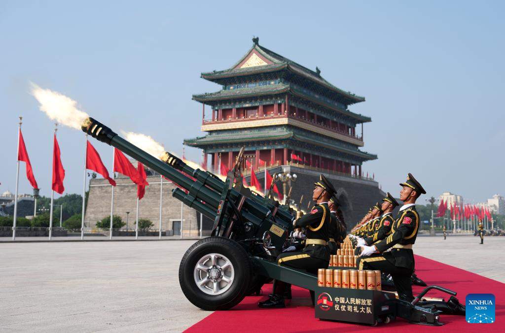 China organiza masivo desfile para conmemorar 80o aniversario de victoria en Segunda Guerra Mundial