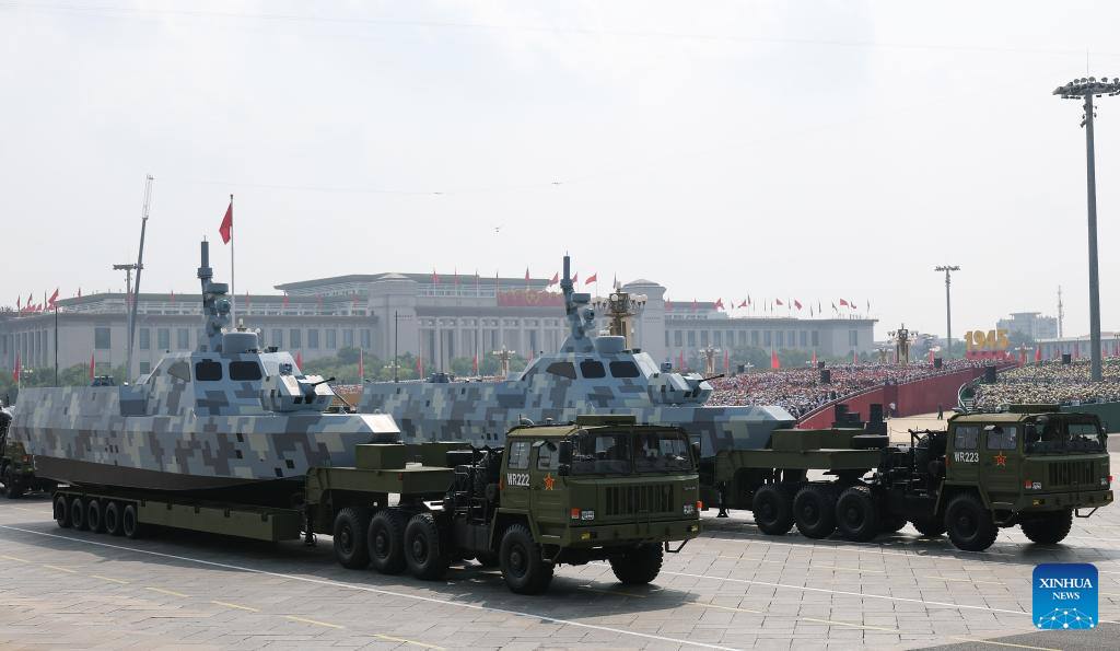 China organiza masivo desfile para conmemorar 80o aniversario de victoria en Segunda Guerra Mundial