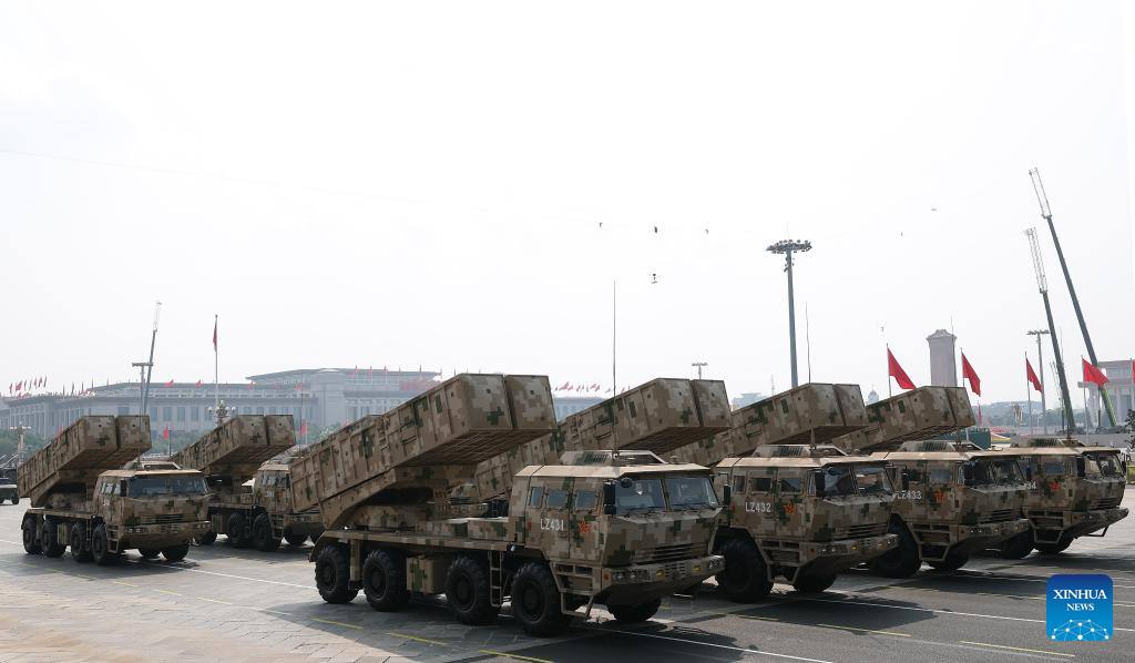 China organiza masivo desfile para conmemorar 80o aniversario de victoria en Segunda Guerra Mundial