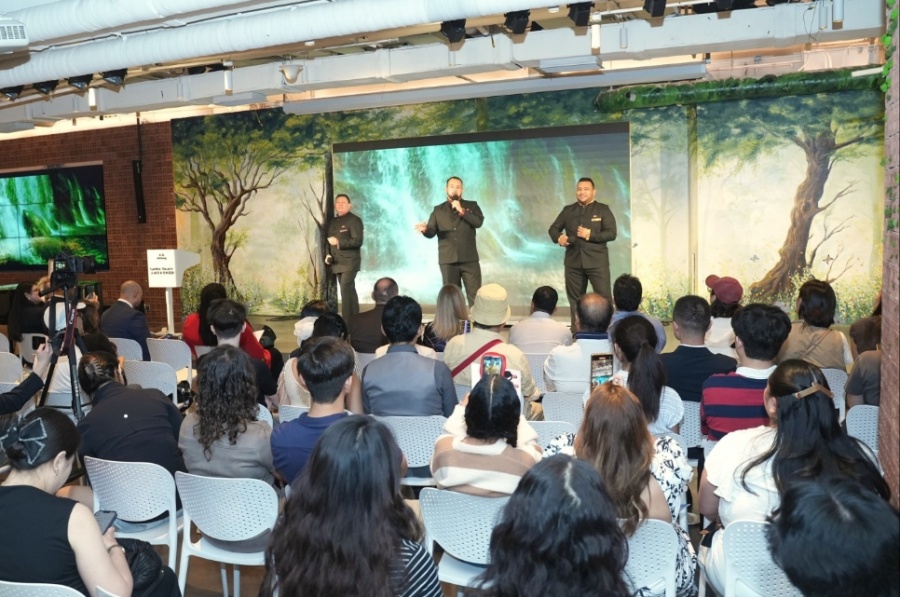 Trío vocal Opus 503?enaltece en Beijing la herencia cultural salvadore?a