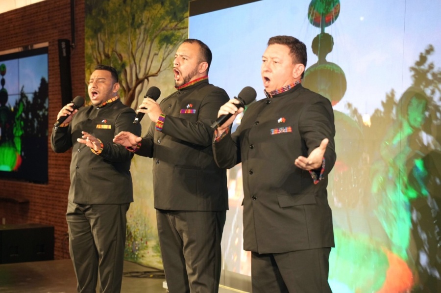 Trío vocal Opus 503?enaltece en Beijing la herencia cultural salvadore?a